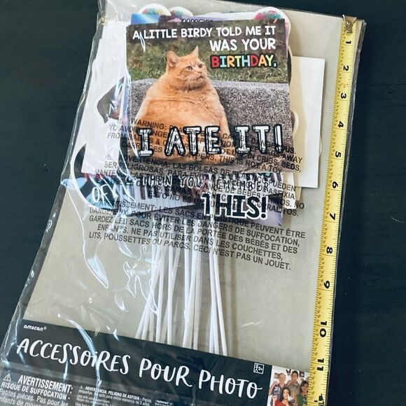 NWT Birthday Party Funny Photo Prop Signs - Picture 2 of 2